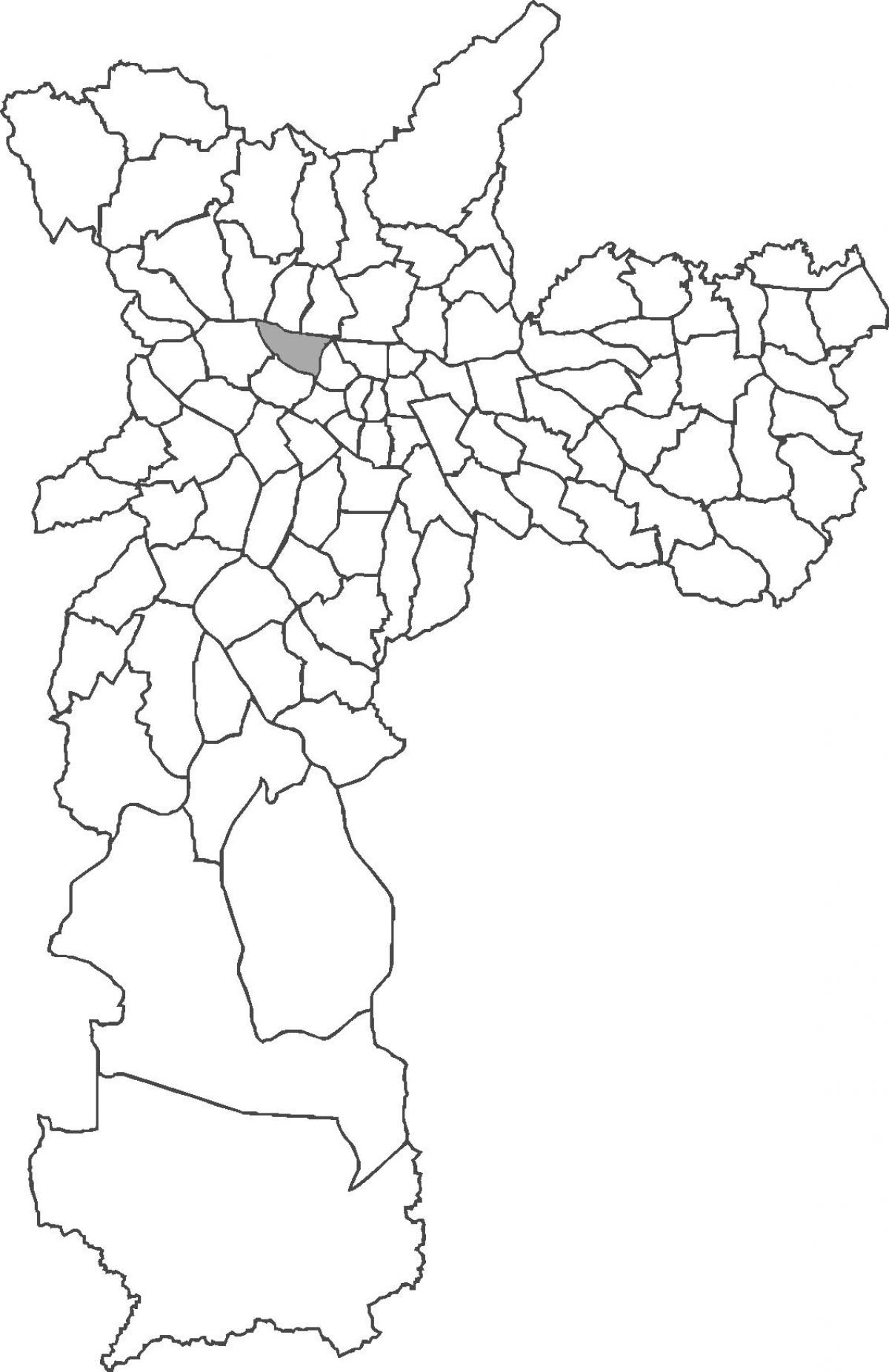 Mapa Barra Funda okres