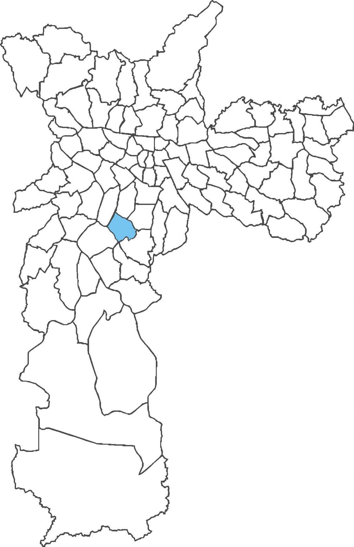 Mapa Campo Belo okres