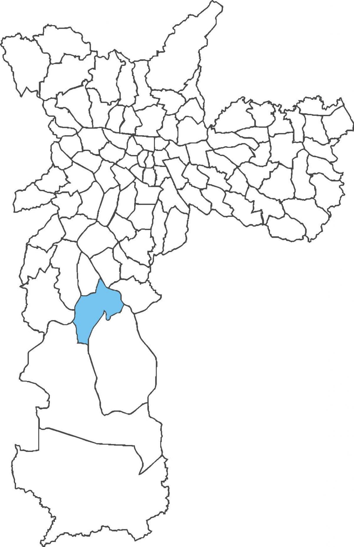 Mapa Cidade Dutra okres