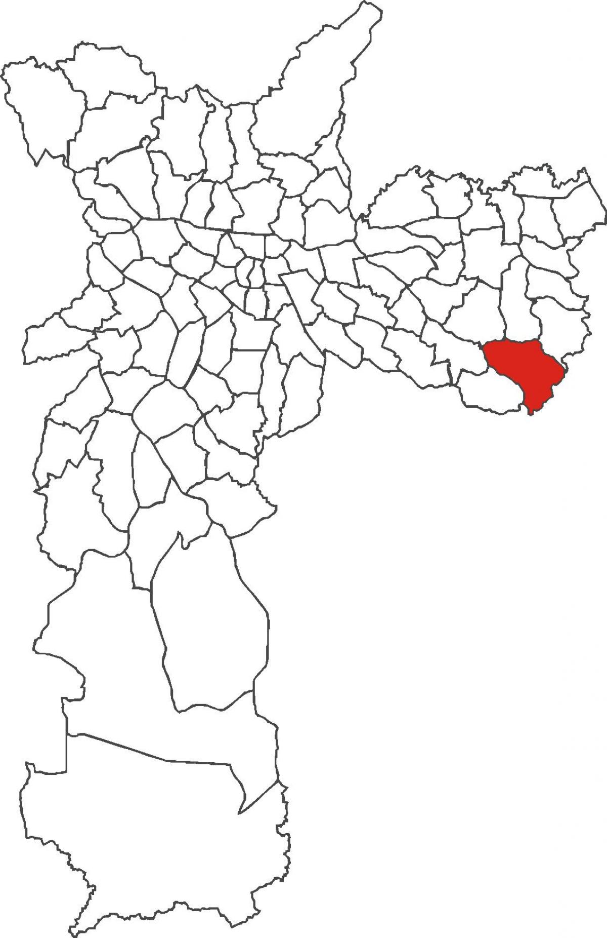 Mapa Iguatemi okres