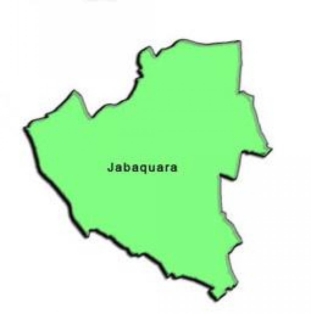 Mapa Jabaquara sub-prefektura