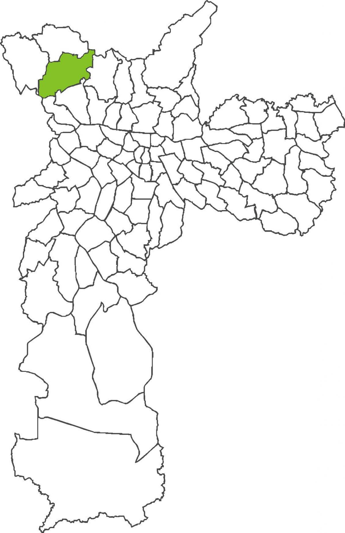 Mapa Jaraguá okres