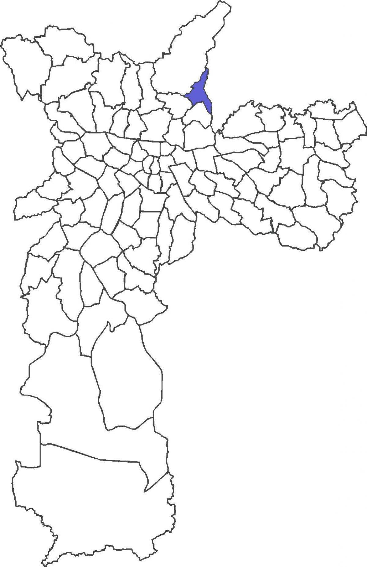 Mapa Jaçanã okres