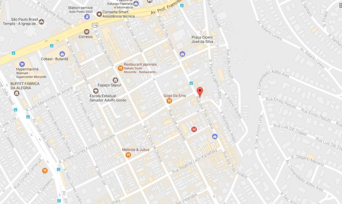 Mapa Socorro São Paulo