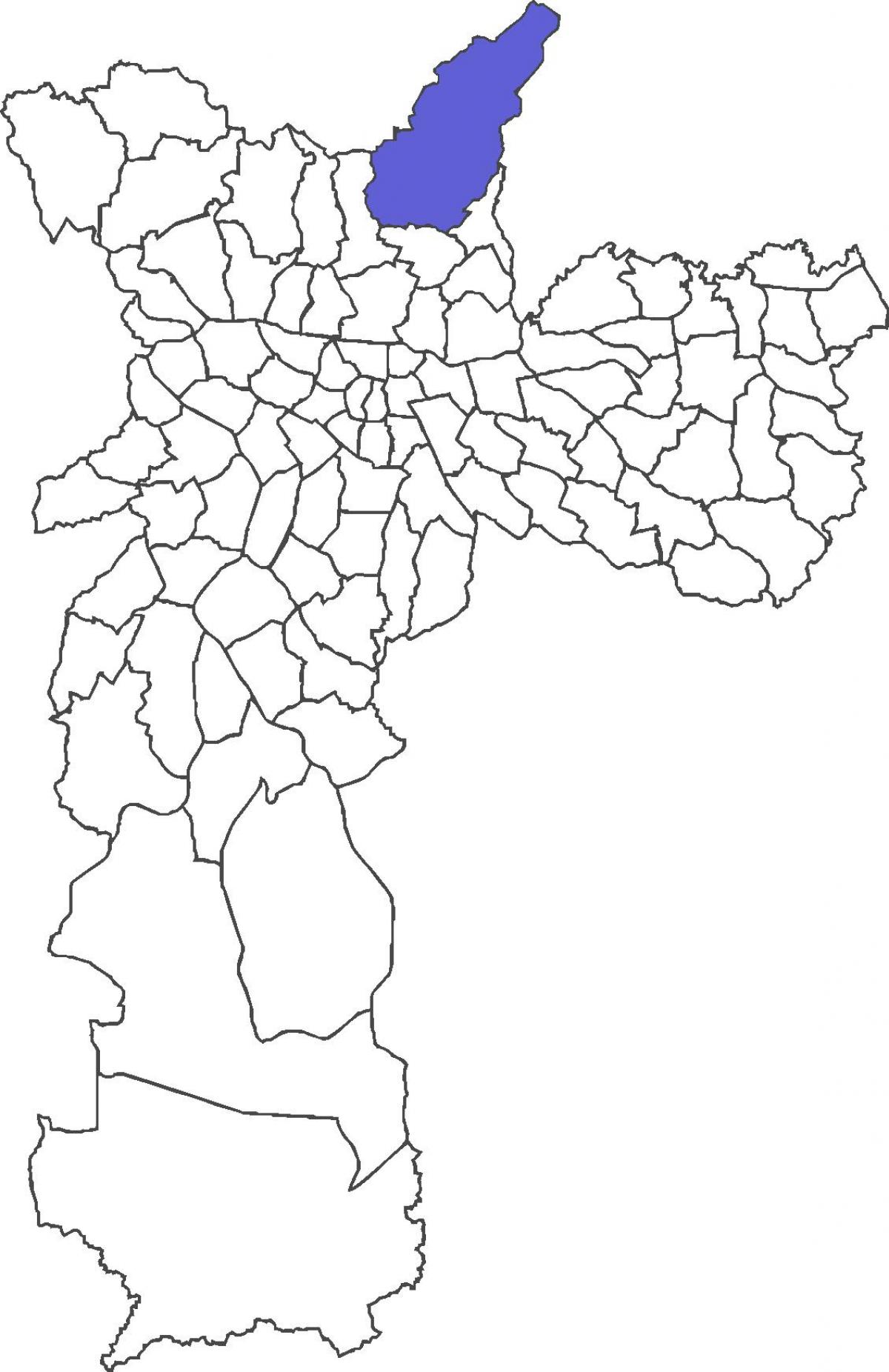 Mapa okres Tremembé