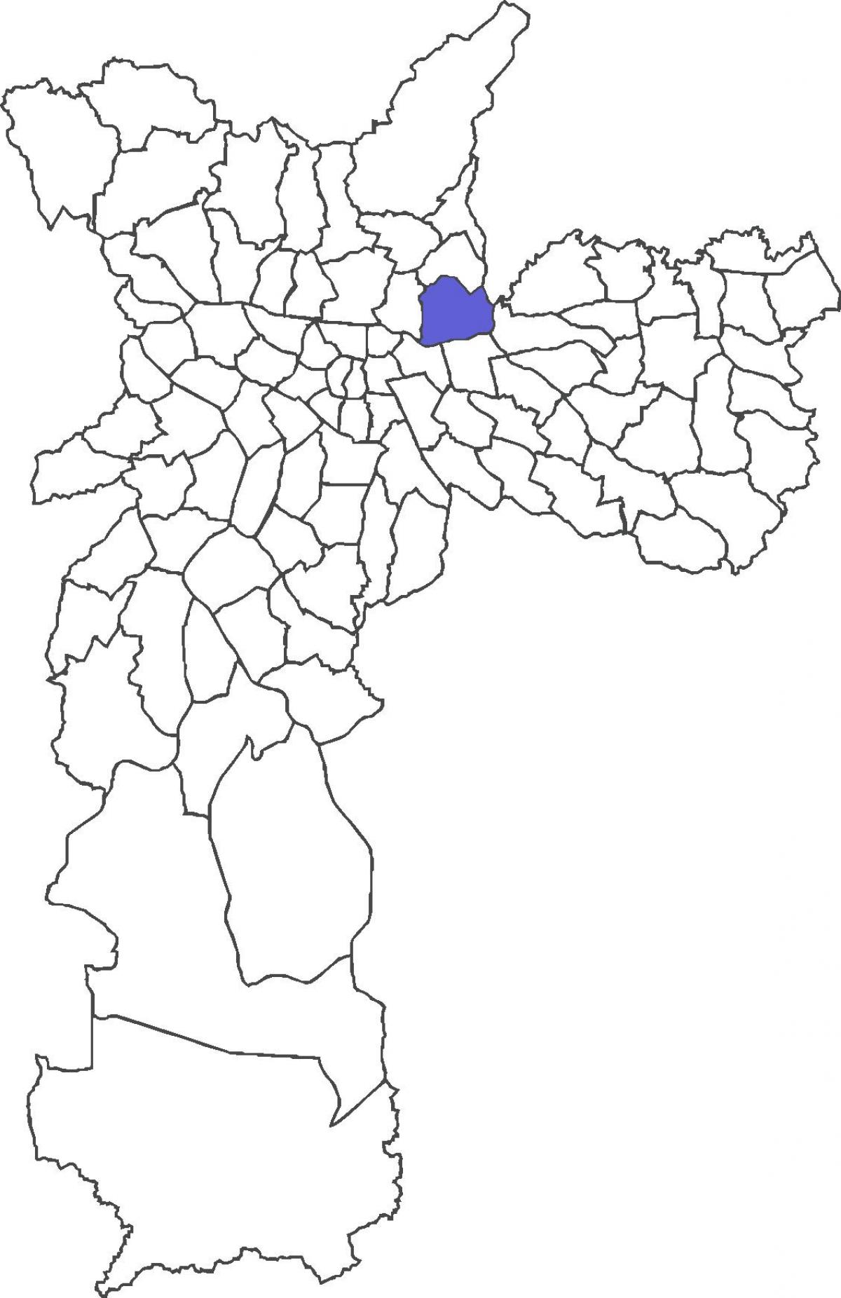 Mapa Vila Maria okres