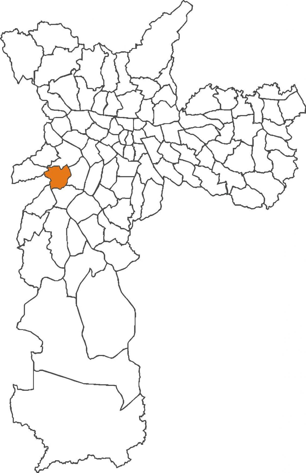 Mapa Vila okres Sônia