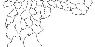 Mapa Bom Retiro district