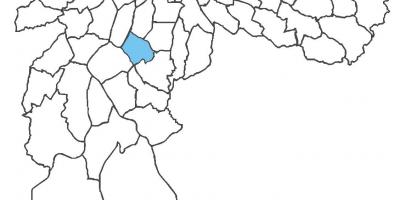 Mapa Campo Belo okres