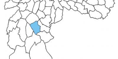 Mapa Campo Grande okres