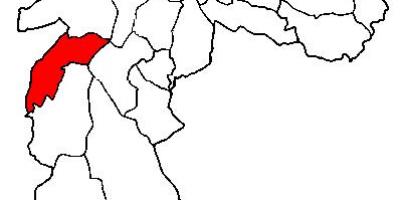 Mapa Campo Limpo sub-prefektura São Paulo
