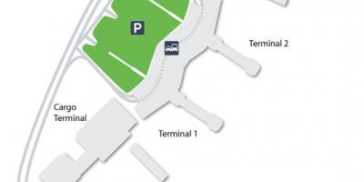 Mapa GRU letiště