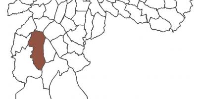 Mapa Jardim São Luís okres