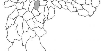 Mapa čtvrti Moema