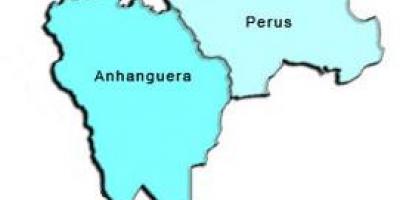 Mapa Peru sub-prefektura