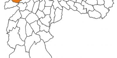Mapa Rio Pequeno okres