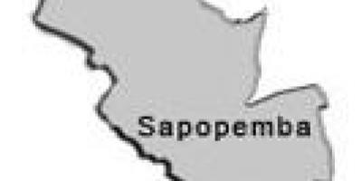 Mapa Sapopembra sub-prefektura