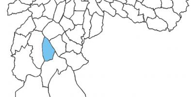 Mapa čtvrti Socorro