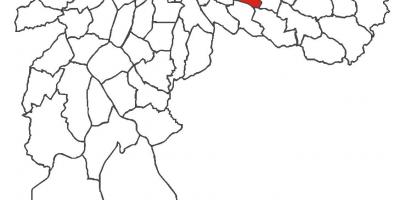 Mapa Vila Formosa okres