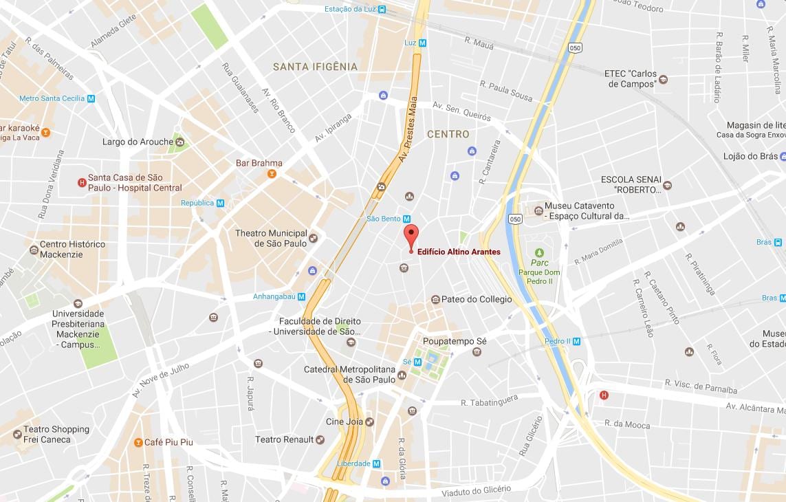 Mapa Altino Arantes