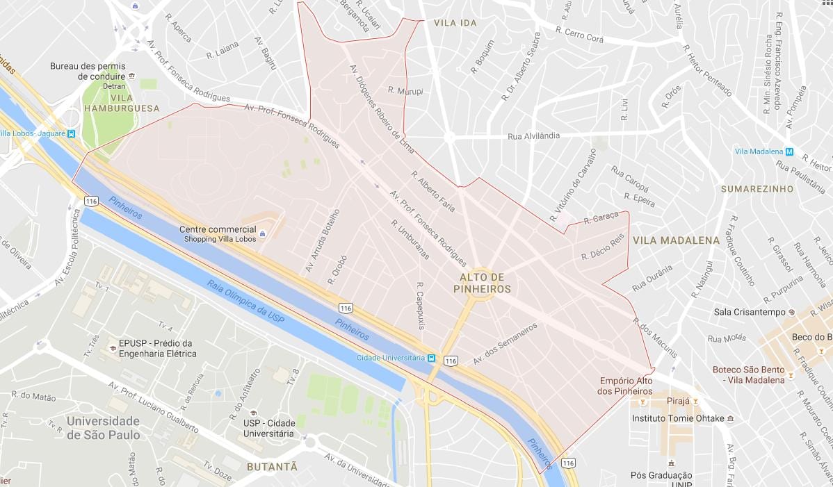 Mapu Alto de Pinheiros São Paulo