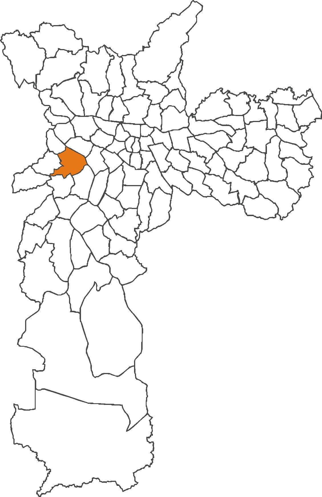 Mapa okres Butantã