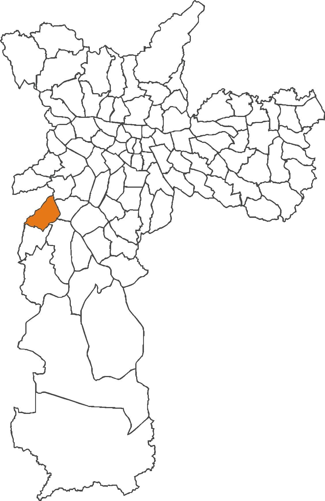 Mapa Campo Limpo okres