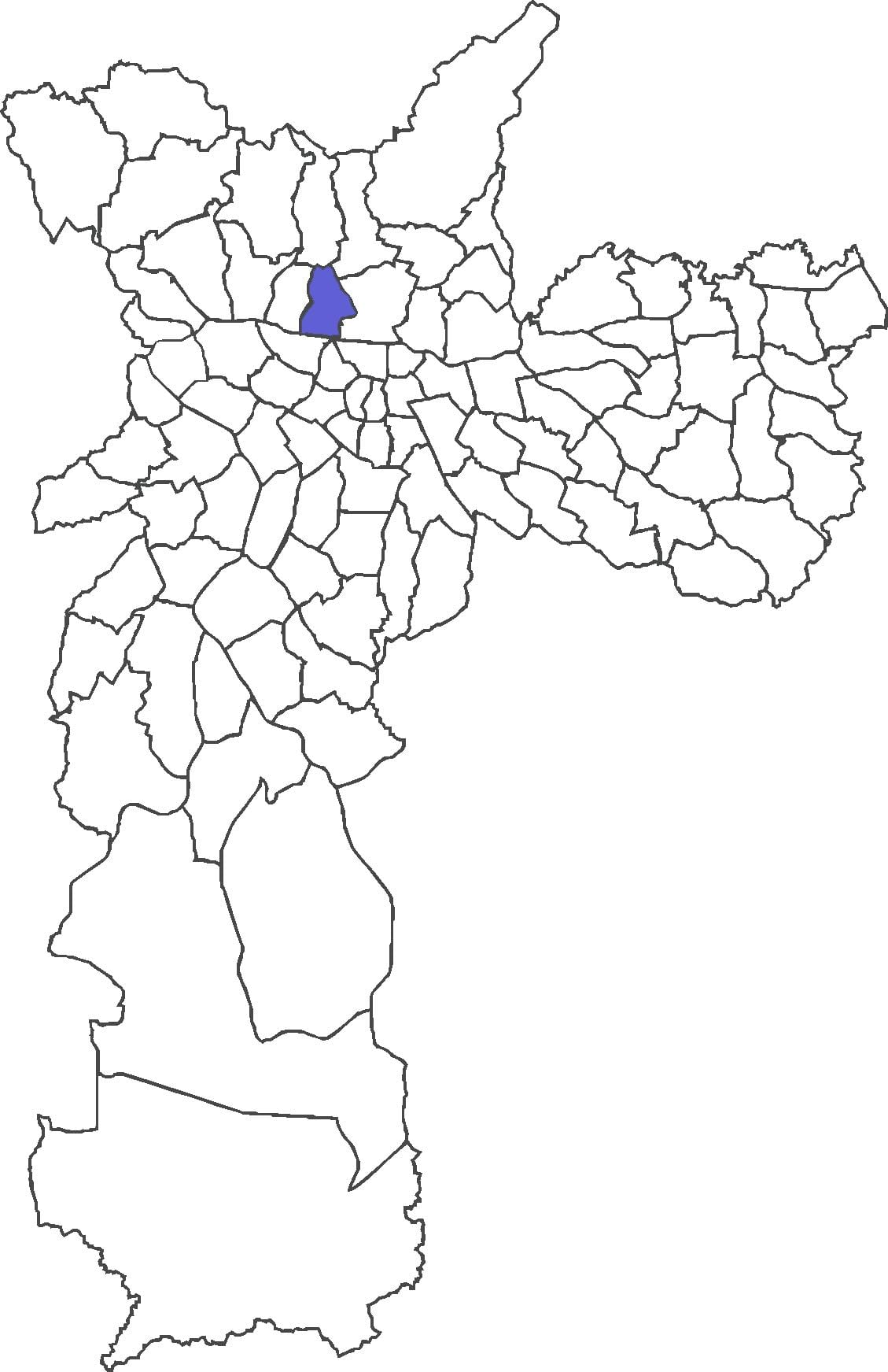 Mapa Casa Verde okres