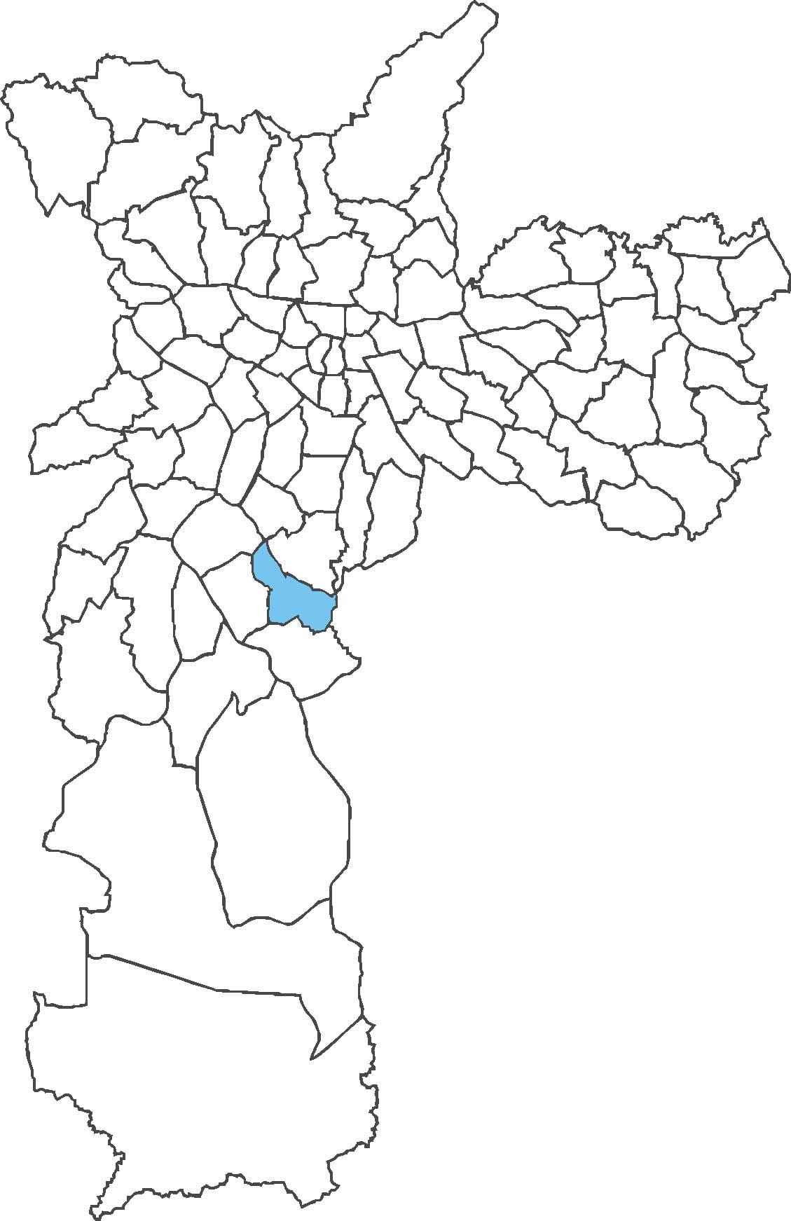 Mapa Cidade Ademar okres