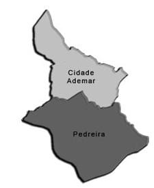 Mapa Cidade Ademar sub-prefektura