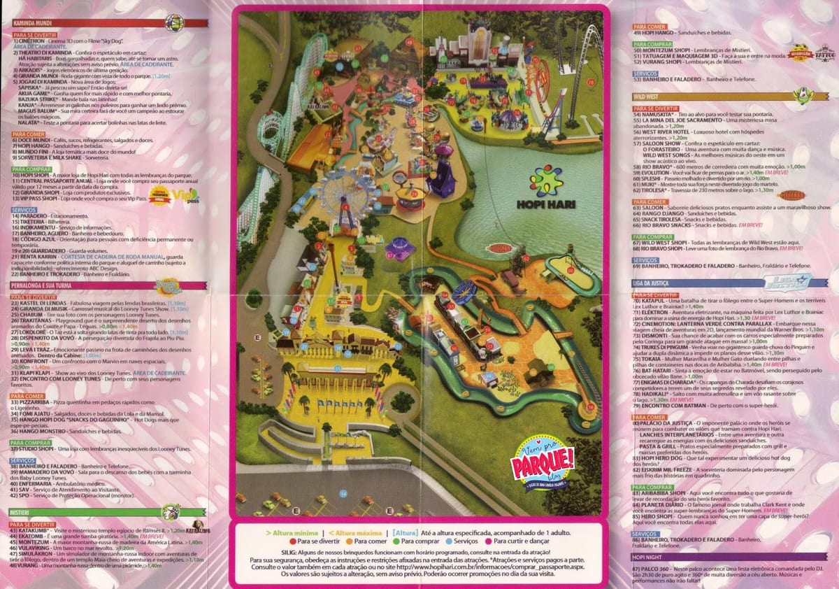 Mapa Hopi Hari