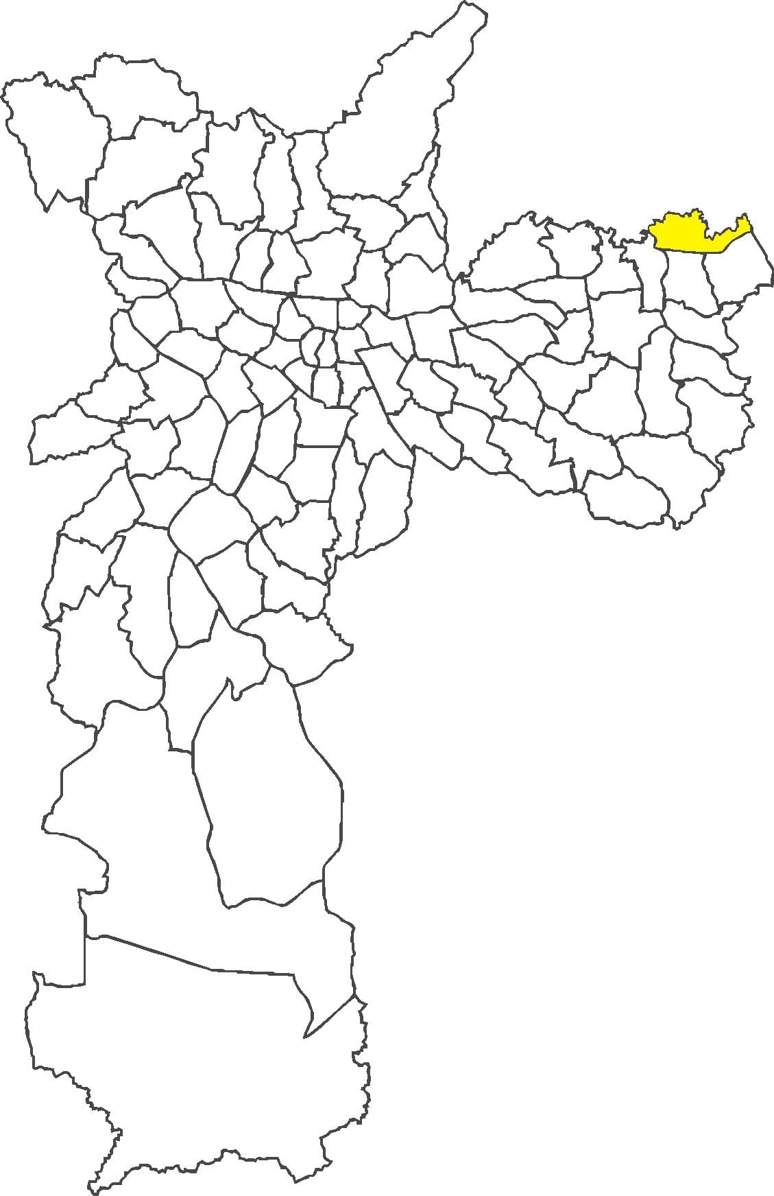 Mapa Jardim Helena district