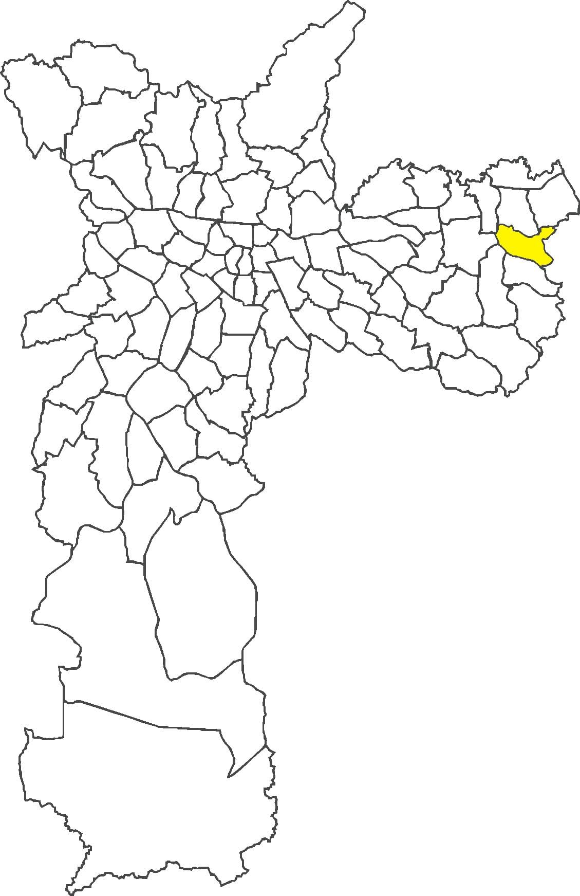 Mapa okres Lajeado
