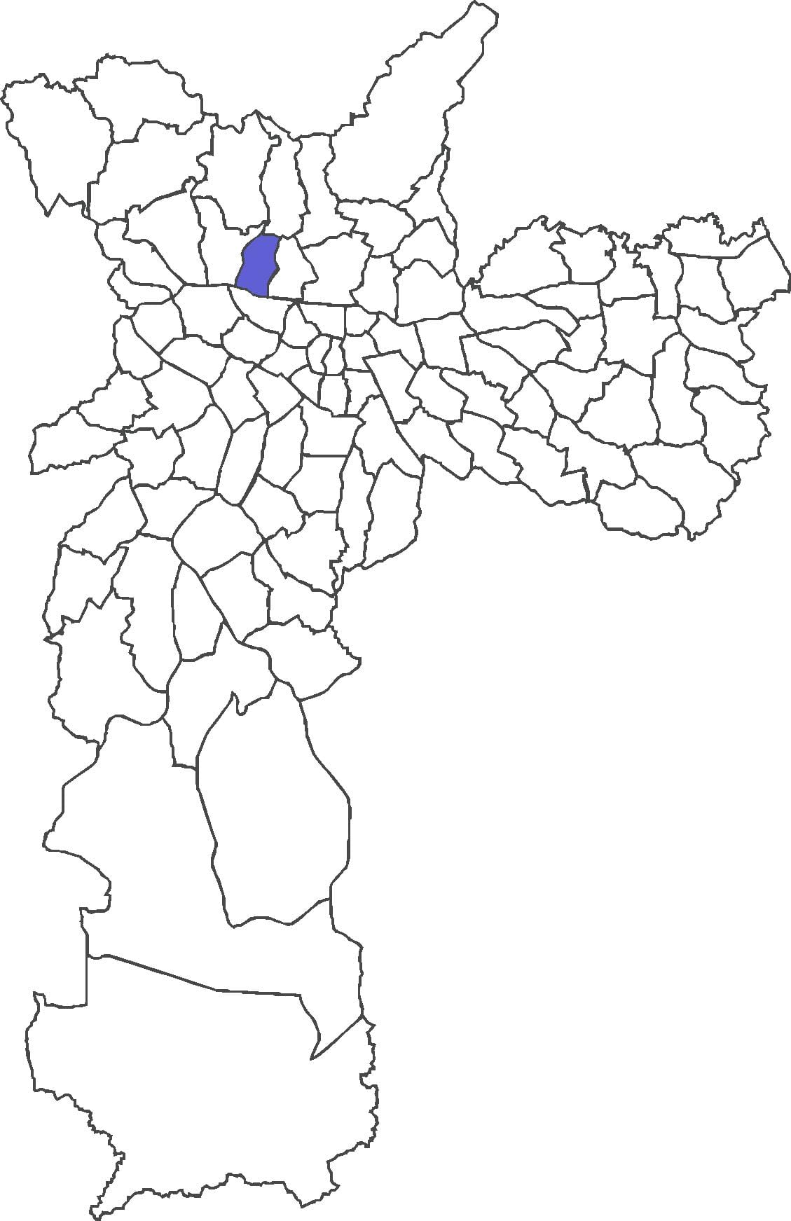 Mapa Limão okres