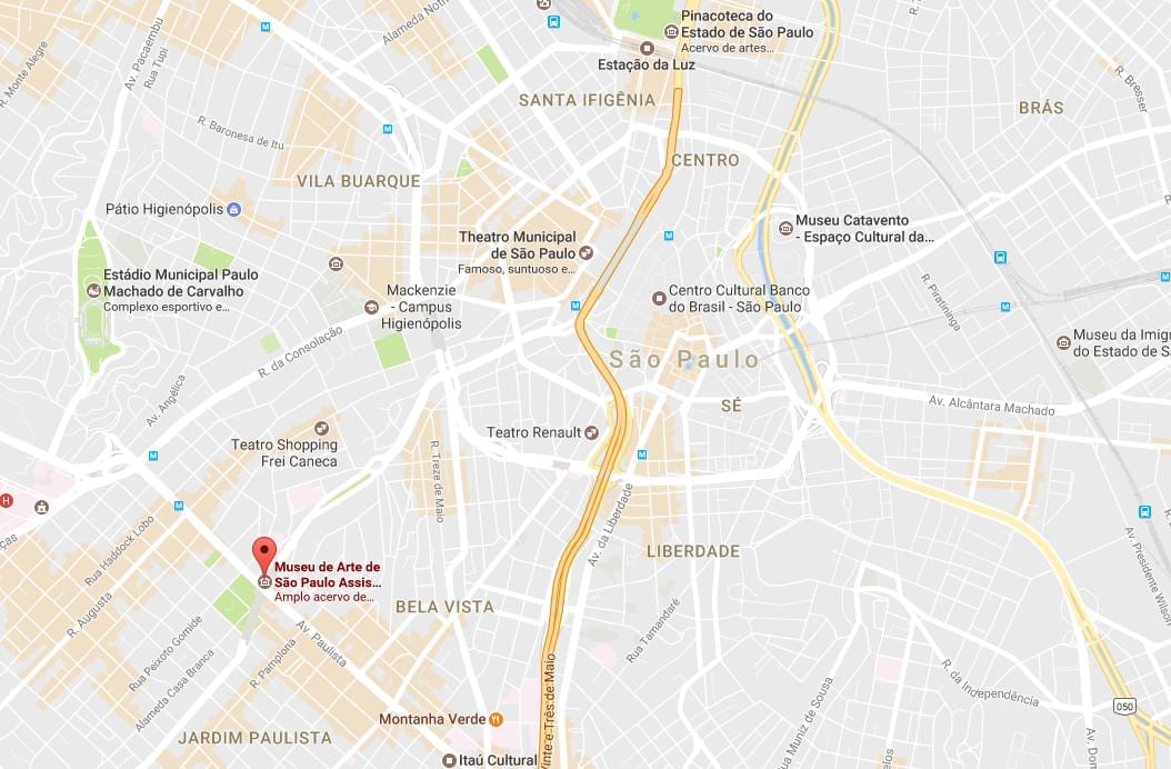 Mapa MASP
