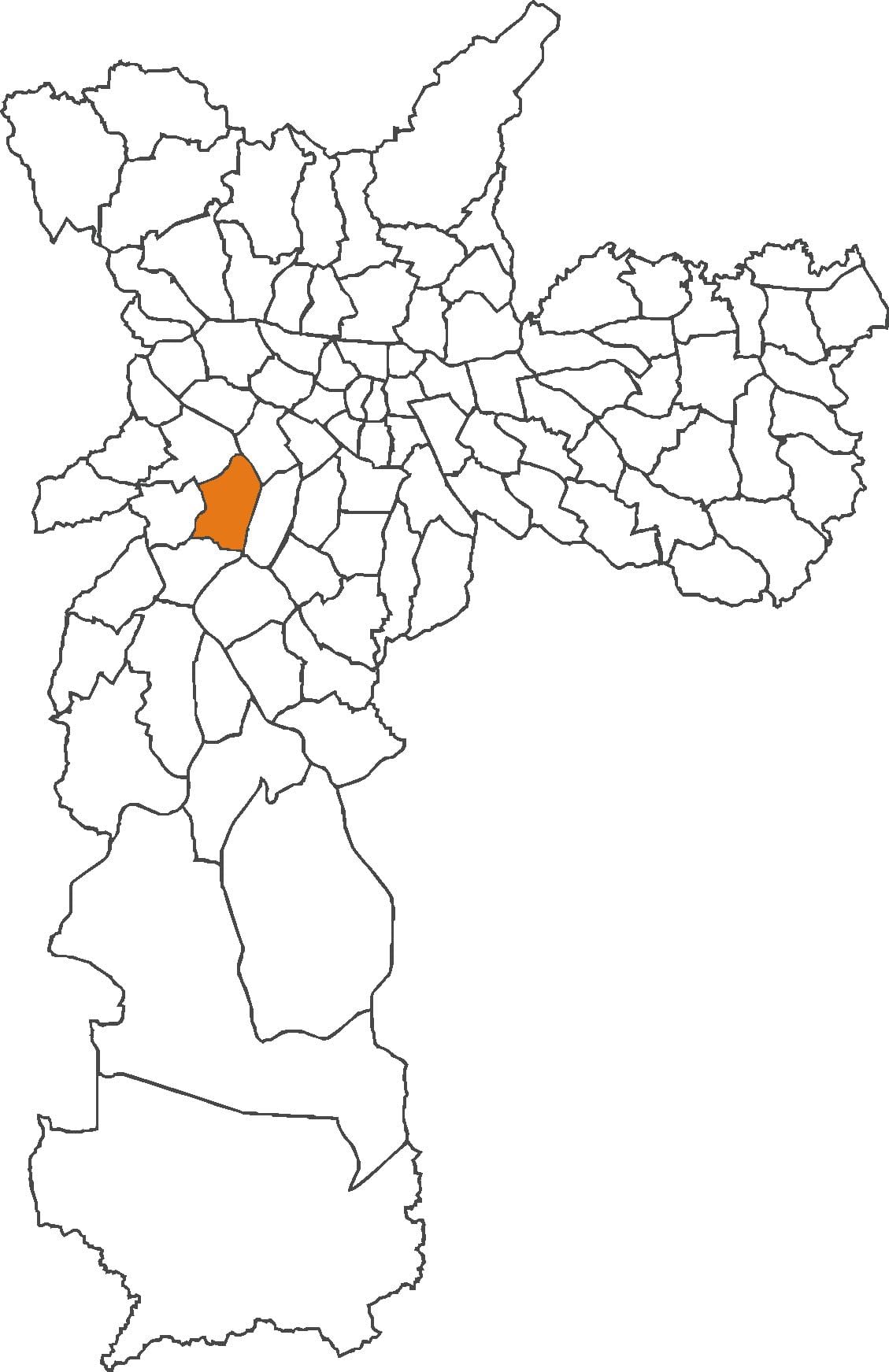 Mapa okolí morumbi district