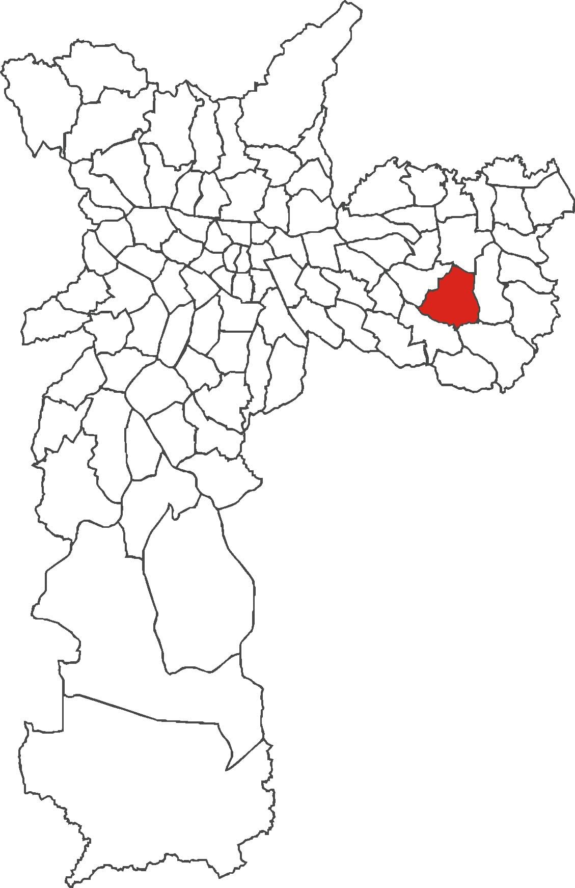 Mapa Parque do Carmo okres