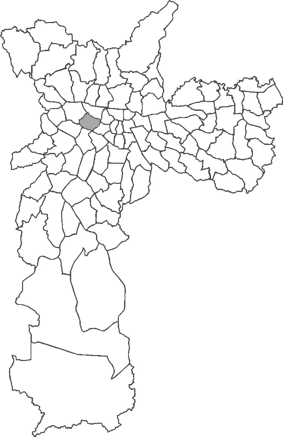 Mapa okres Perdizes