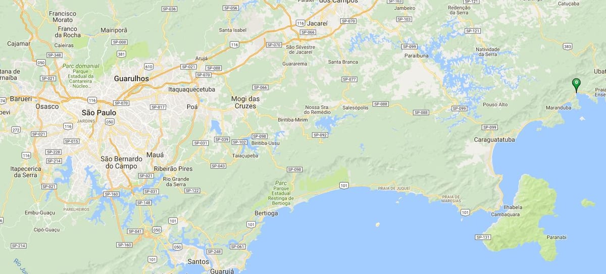 Mapa pláž Dura