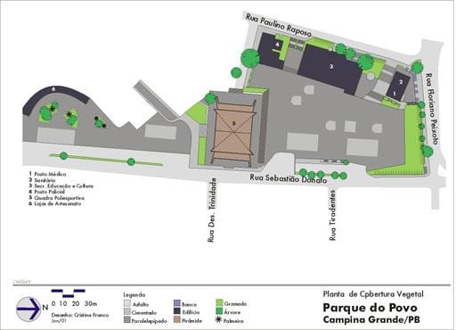 Mapa Povo São Paulo Park
