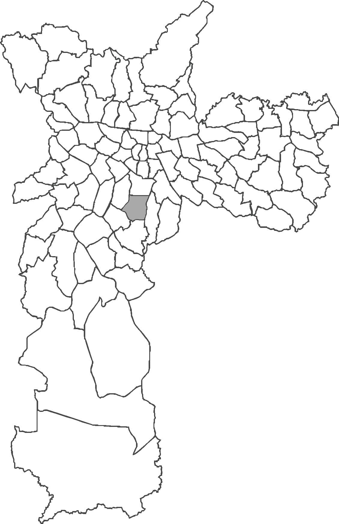 Mapa okres Saúde