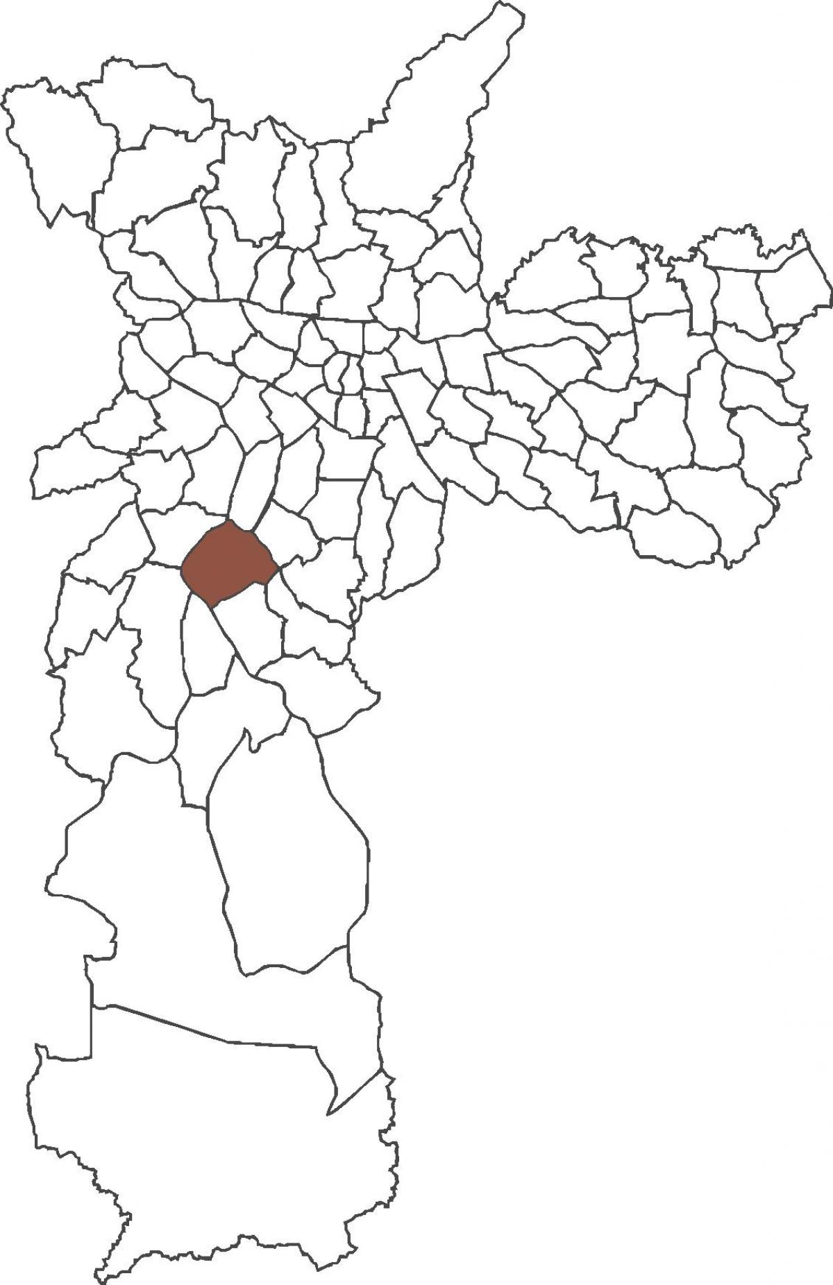Mapa Santo Amaro přímo