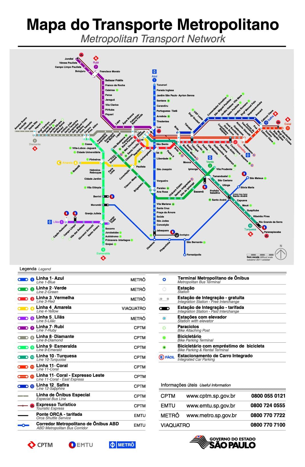 Mapa SPTrans