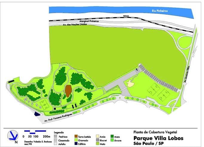 Mapa Villa lobos Park