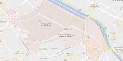 Mapa Butantã São Paulo