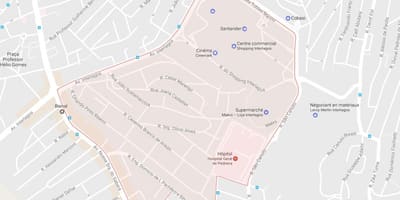 Mapa Campo Grande, São Paulo
