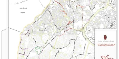 Mapa Campo Limpo São Paulo - Silnice