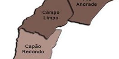 Mapa Campo Limpo sub-prefektura