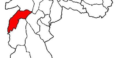 Mapa Campo Limpo sub-prefektura São Paulo