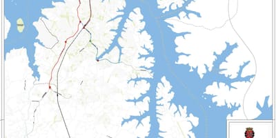 Mapa Capela dělat Socorro São Paulo - Silnice